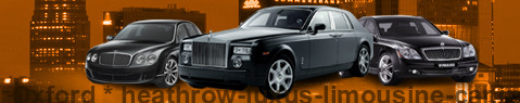Private transfer from Oxford to Heathrow with Luxury limousine