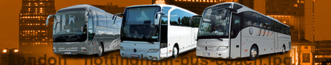 Privat Transfer von London nach Nottingham mit Reisebus (Reisecar)