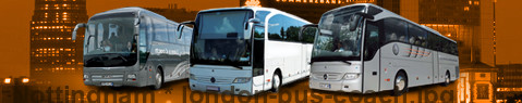 Private transfer from Nottingham to London with Coach