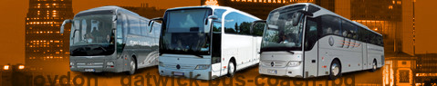 Transfert privé de Croydon à Gatwick avec Autocar (Autobus)