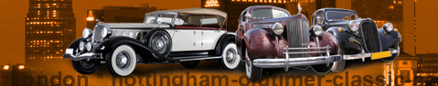 Private transfer from London to Nottingham with Vintage/classic car
