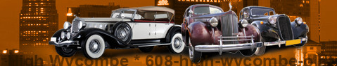 Vintage car High Wycombe | classic car hire | Limousine Center UK