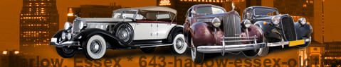 Vintage car Harlow, Essex | classic car hire | Limousine Center UK