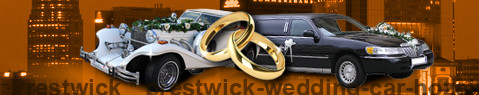 Voiture de mariage Prestwick | Limousine de mariage | Limousine Center UK