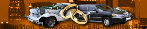 Hochzeitsauto Hamilton, Lanarkshire | Hochzeitslimousine | Limousine Center UK