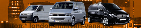 Private transfer from Luton to London with Minivan