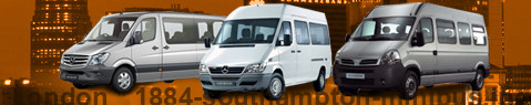 Private transfer from London to Southampton with Minibus