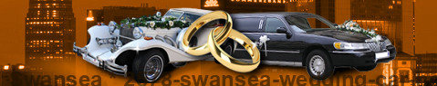 Hochzeitsauto Swansea | Hochzeitslimousine | Limousine Center UK